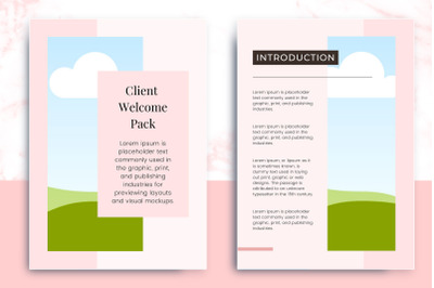 Client Welcome Packet | Project Presentation | Client Onboarding