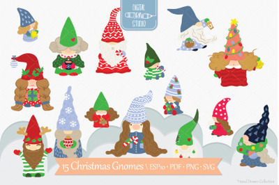 Christmas Gnomes |Holiday Ornaments, Gifts, Candy Canes