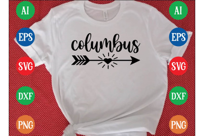 columbus svg design