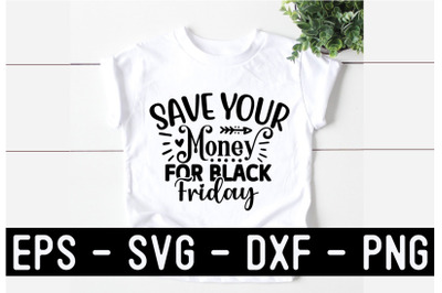 Black Friday SVG T shirt Design Template