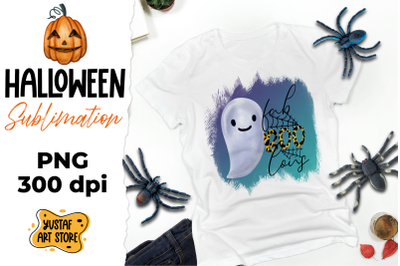 Halloween sublimation, watercolor ghost &quot;fabBOOlous&quot;