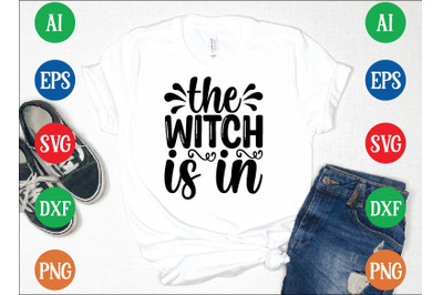 the witch is in svg