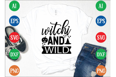 witchy and wild svg