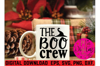 the boo crew svg