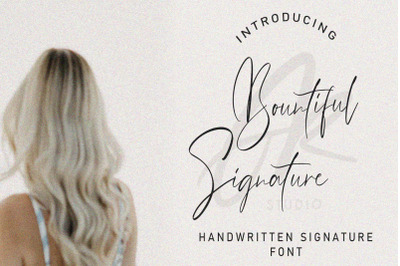 Beyond - Signature Font