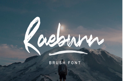 Raeburn - Handwritten Font