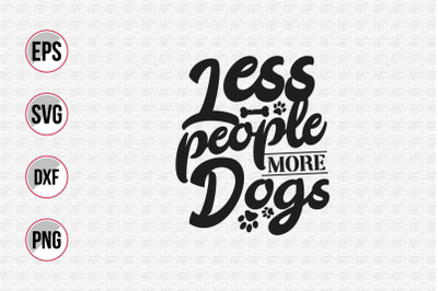 Dog typographic quotes design vector template.