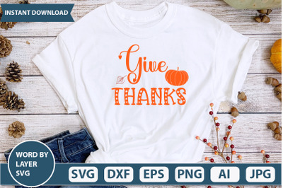 GIVE THANKS svg