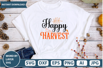 HAPPY HARVEST svg