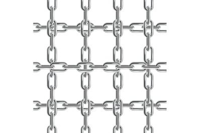 Metal Chain Seamless Pattern