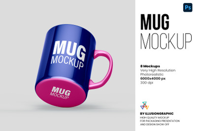 Mug Mockup - 8 views