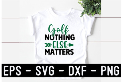 Golf SVG T shirt Design Template