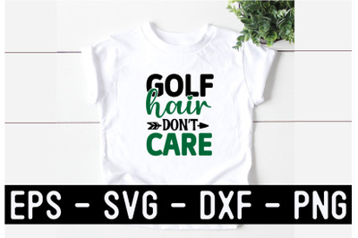 Golf SVG T shirt Design Template