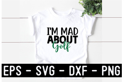 Golf SVG T shirt Design Template