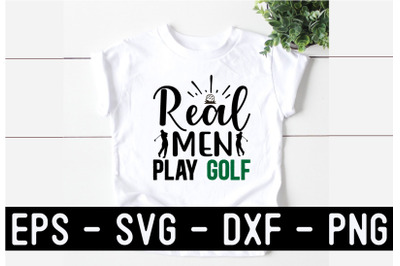 Golf SVG T shirt Design Template