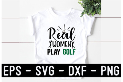 Golf SVG T shirt Design Template