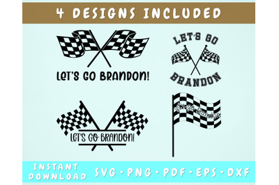 Let&amp;&23;039;s Go Brandon Racing SVG