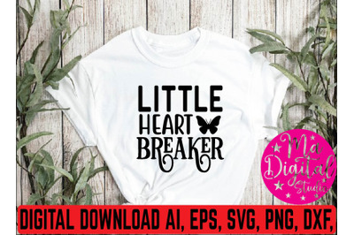 Little heart breaker svg