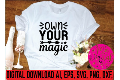 Own your magic svg