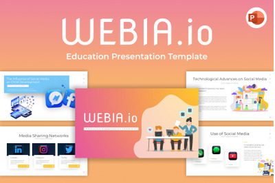 Webia.io Education PowerPoint Template