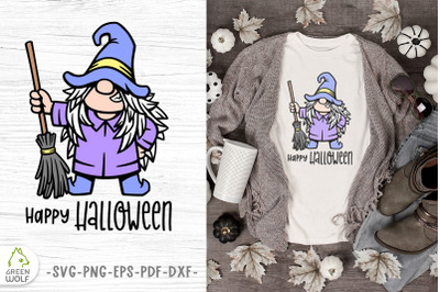 Halloween witch svg Halloween sublimation design png Layered svg file