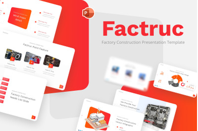 Factruc Factory Construction PowerPoint Template