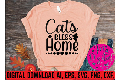 Cats blass home svg