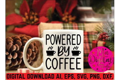 powered by coffee svg