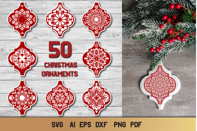 Arabesque SVG Ornaments Bundle | Lowes Arabesque Tile