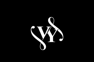 VY Monogram logo Design V6