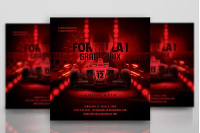 Formula 1 Grand Prix Flyer