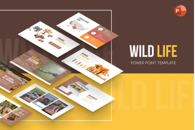 Wild Life Nature Professional PowerPoint Template