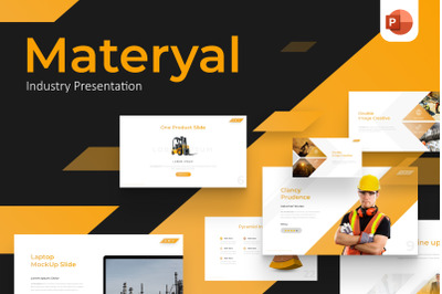 Materyal Industry PowerPoint Template