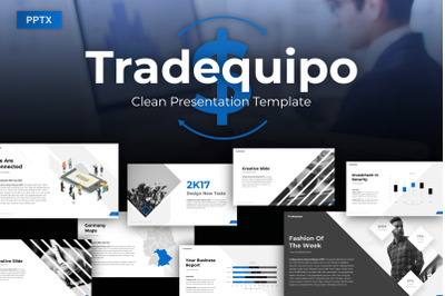 Tradequipo Business PowerPoint Template