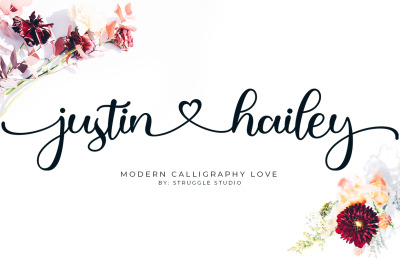 Justin Hailey - Modern Calligraphy Love