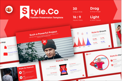 Style.co Fashion PowerPoint Template