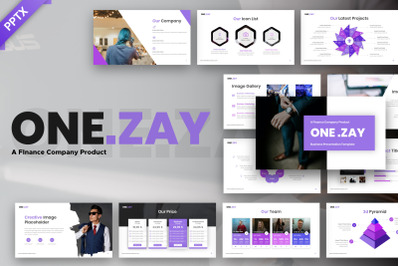 One.Zay Finance PowerPoint Template
