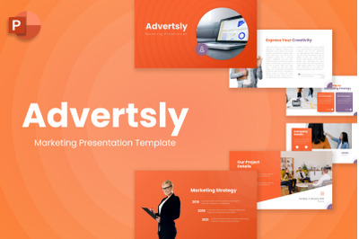 Advertsly Marketing PowerPoint Template
