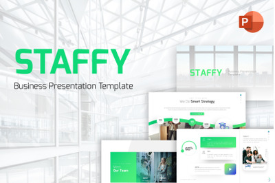 Staffy Business PowerPoint Template