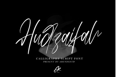 Hudzaifah - Modern Calligraphy Font