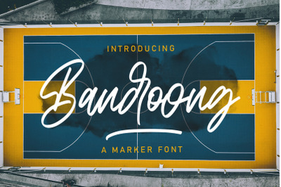 Bandoong - Modern Script Font