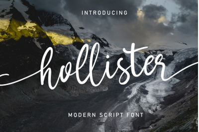 Hollister - Modern Script Font