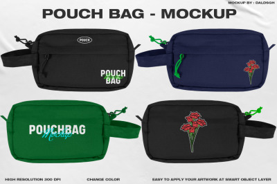 Pouch Bag - Mockup