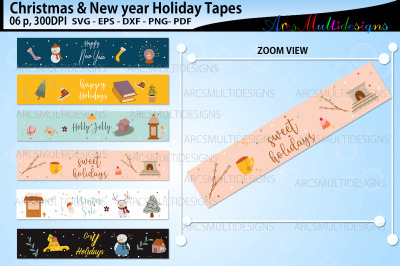 Christmas Tape printable