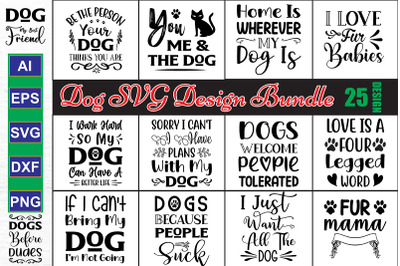 Dog SVG Design Bundle