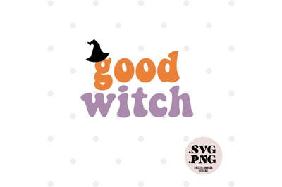 Good Witch Halloween SVG Cut File and PNG  Cricut  Silhouette
