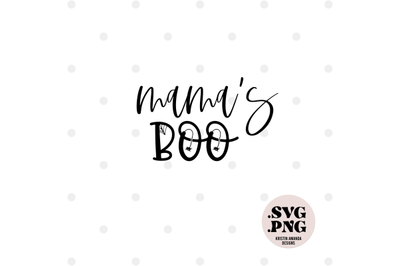 Mama&#039;s Boo Halloween SVG Cut File and PNG  Cricut  Silhouette