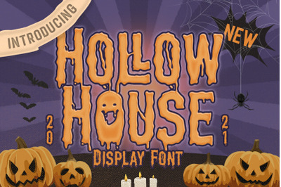 Hollow House - Scary Font