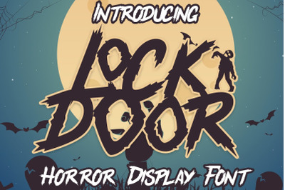 Lockdoor - Halloween Font