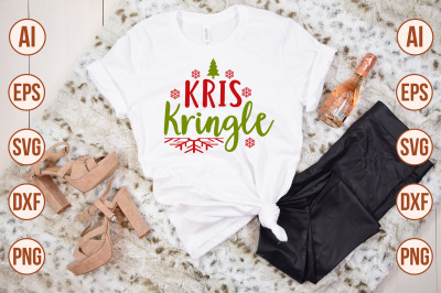 Kris Kringle svg cut file